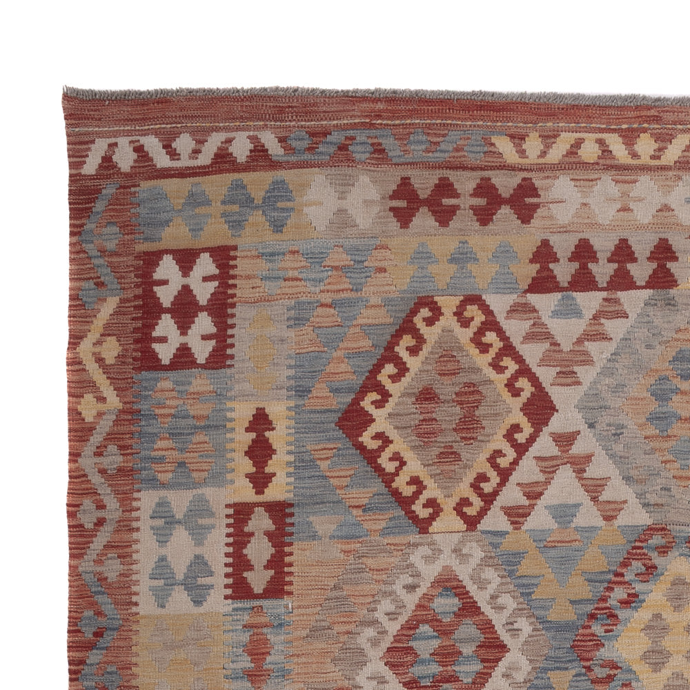 Kelim Rug - Splash - 298 x 198 cm - multicolored