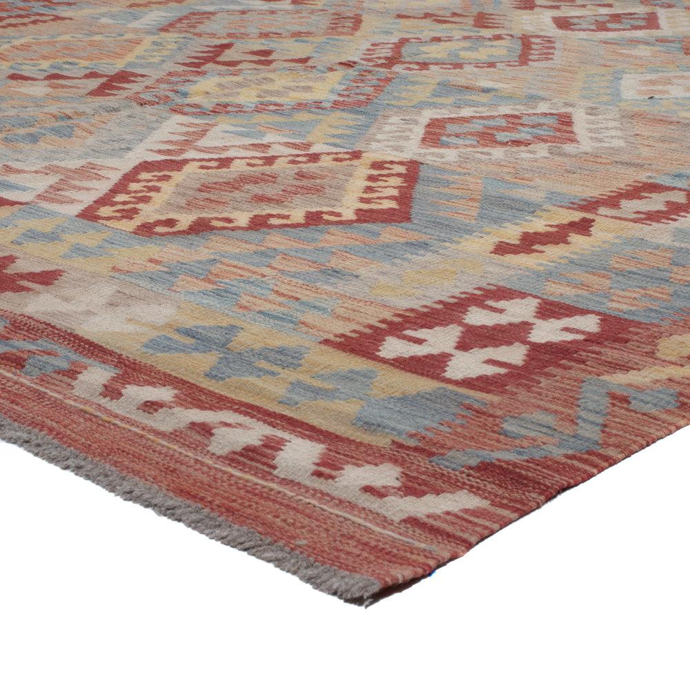 Kelim Rug - Splash - 298 x 198 cm - multicolored