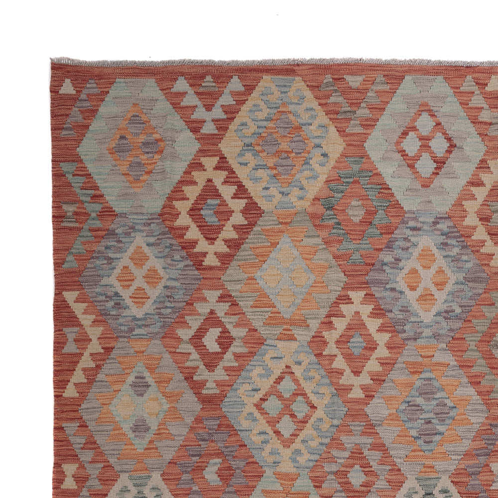 Kelim Rug - Splash - 307 x 250 cm - multicolored