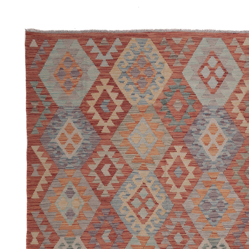 Kelim Rug - Splash - 307 x 250 cm - multicolored