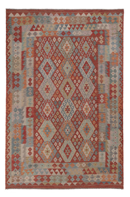 Kelim Rug - Splash - 305 x 204 cm - multicolored