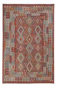 Kelim Rug - Splash - 305 x 204 cm - multicolored