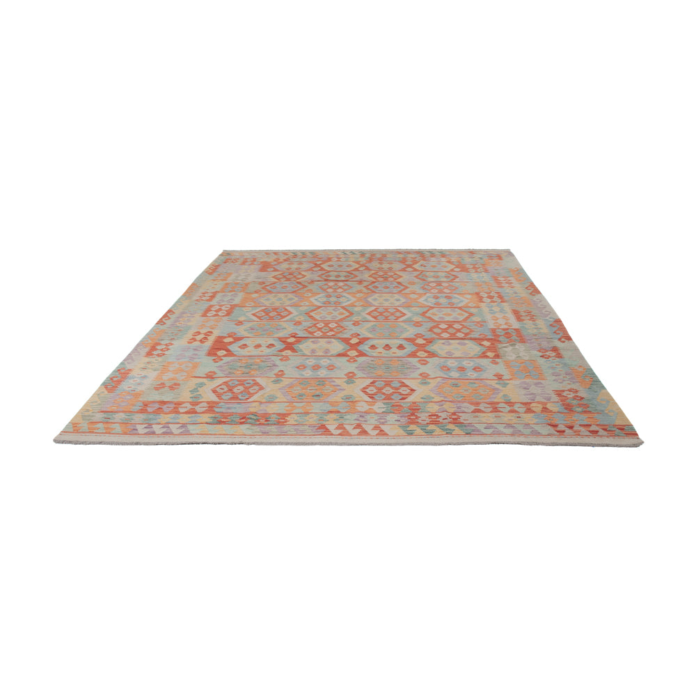 Kelim Rug - Splash - 298 x 247 cm - multicolored