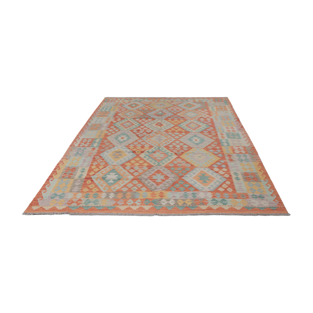 Kelim Rug - Splash - 300 x 200 cm - multicolored