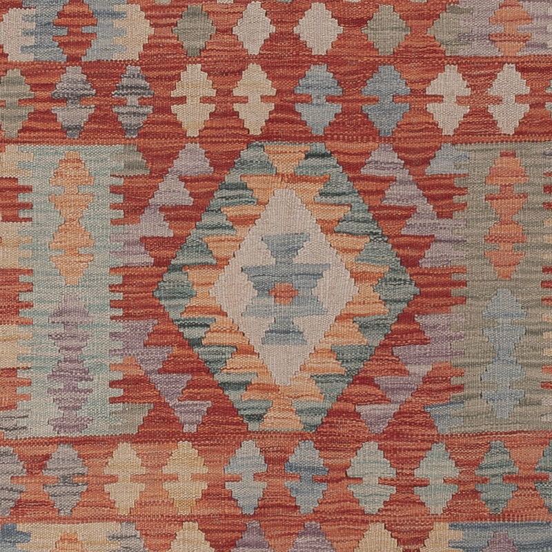 Kelim Rug - Splash - 299 x 242 cm - multicolored