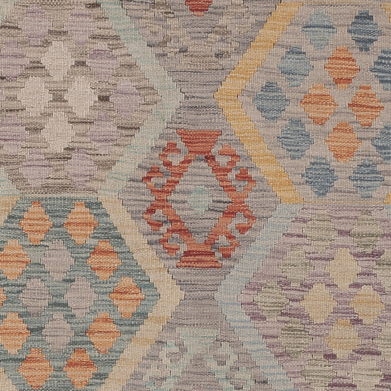 Kelim Rug - Splash - 299 x 203 cm - multicolored