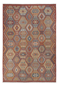 Kelim Rug - Splash - 301 x 209 cm - multicolored
