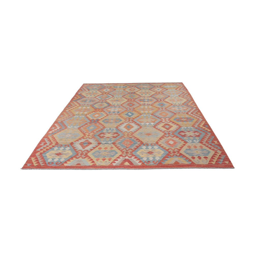 Kelim Rug - Splash - 301 x 209 cm - multicolored