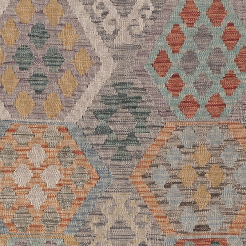 Kelim Rug - Splash - 297 x 198 cm - multicolored