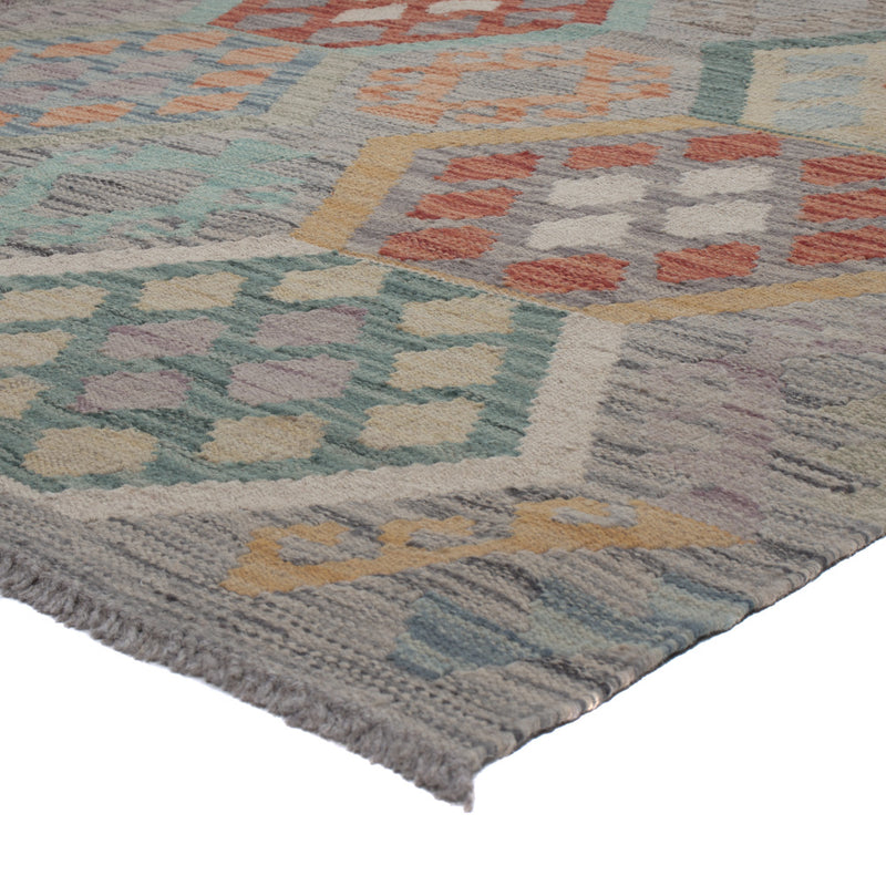 Kelim Rug - Splash - 297 x 198 cm - multicolored
