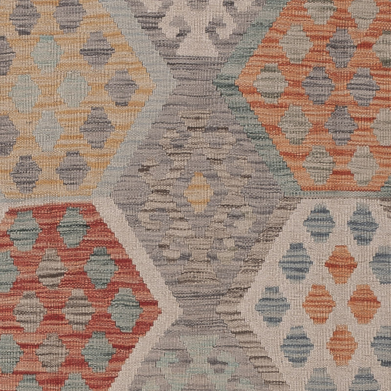 Kelim Rug - Splash - 297 x 212 cm - multicolored