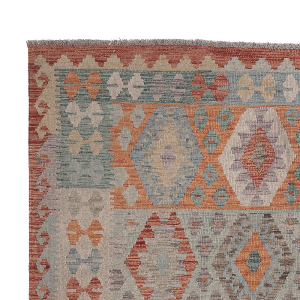 Kelim Rug - Splash - 282 x 195 cm - multicolored