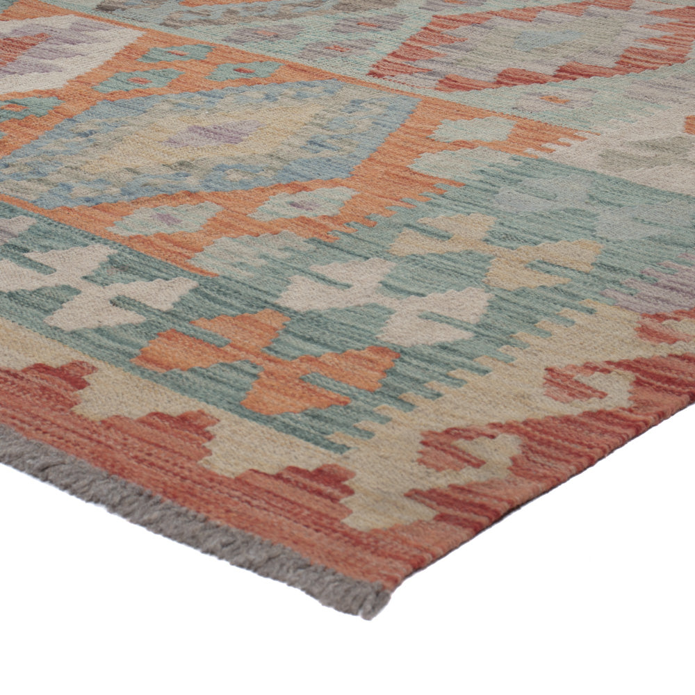 Kelim Rug - Splash - 282 x 195 cm - multicolored
