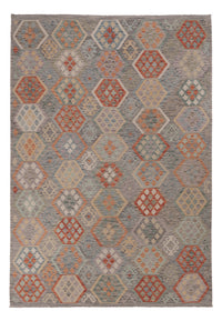 Kelim Rug - Splash - 288 x 203 cm - multicolored