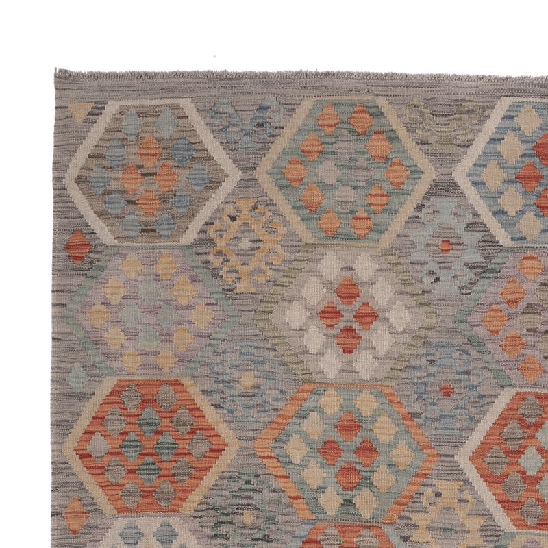 Kelim Rug - Splash - 288 x 203 cm - multicolored