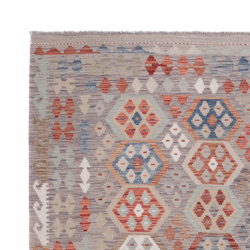 Kelim Rug - Splash - 304 x 207 cm - multicolored