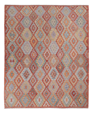 Kelim Rug - Splash - 307 x 253 cm - multicolored