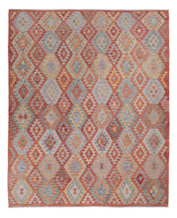 Kelim Rug - Splash - 307 x 253 cm - multicolored