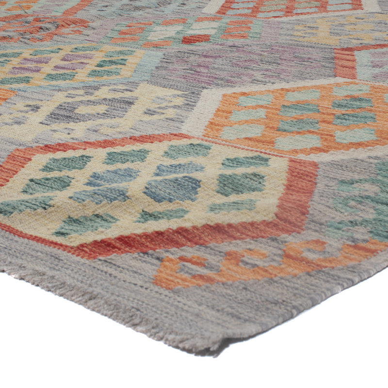 Kelim Rug - Splash - 297 x 211 cm - multicolored
