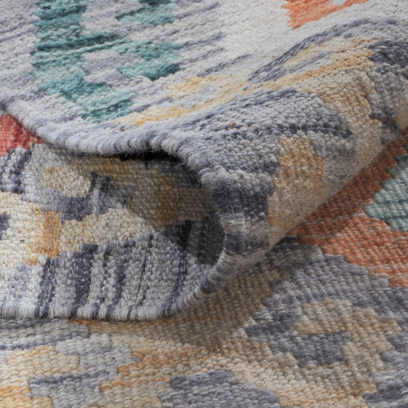 Kelim Rug - Splash - 297 x 211 cm - multicolored