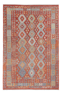 Kelim Rug - Splash - 295 x 197 cm - multicolored
