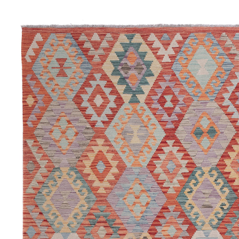 Kelim Rug - Splash - 305 x 251 cm - multicolored