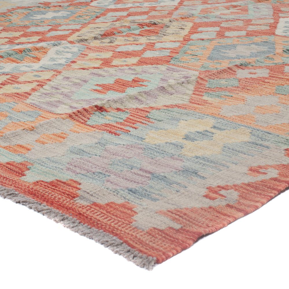 Kelim Rug - Splash - 238 x 174 cm - multicolored