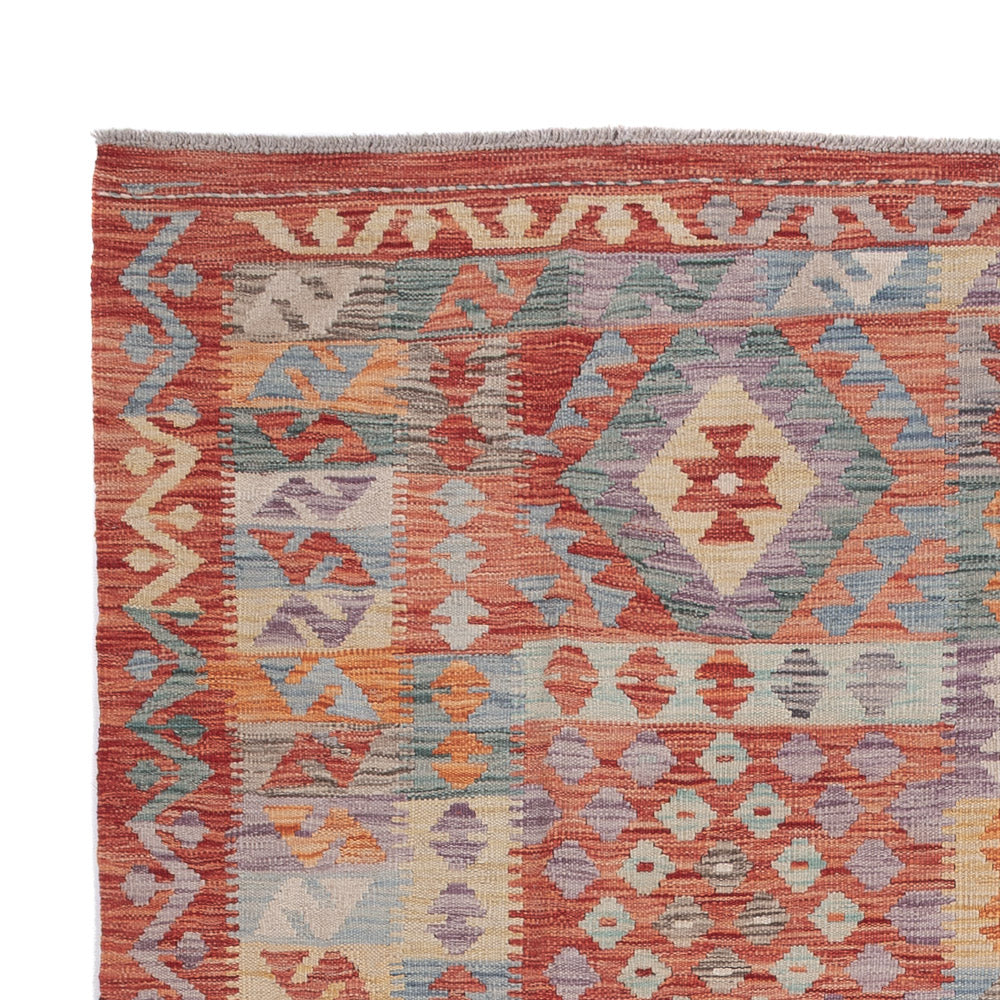 Kelim Rug - Splash - 245 x 179 cm - multicolored