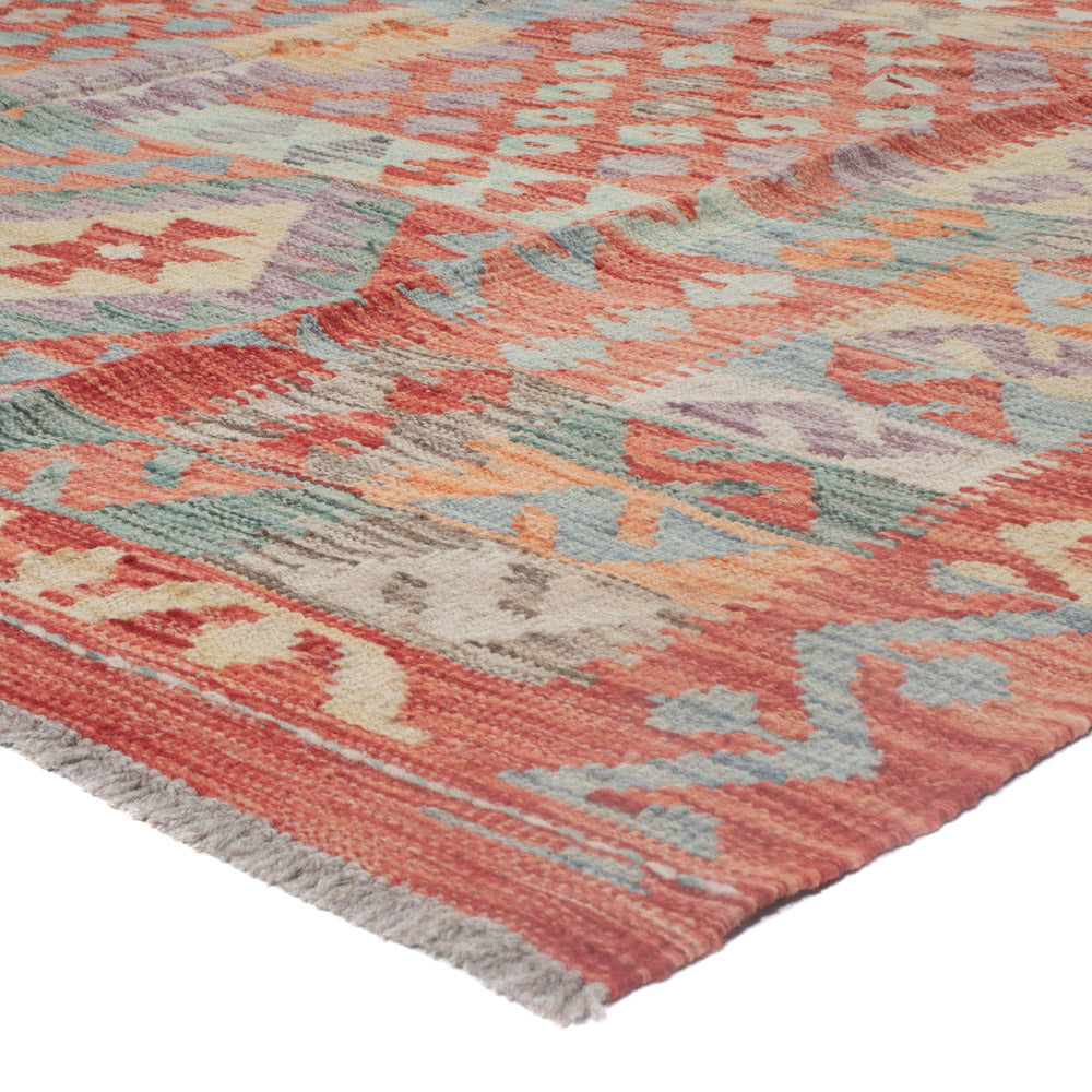 Kelim Rug - Splash - 245 x 179 cm - multicolored