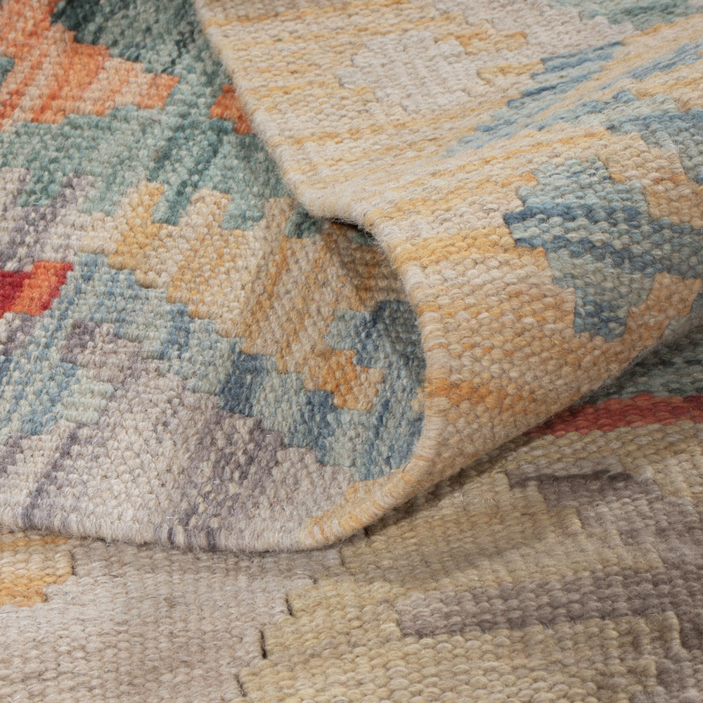 Kelim Rug - Splash - 235 x 167 cm - multicolored