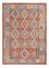 Kelim Rug - Splash - 244 x 176 cm - multicolored