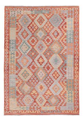 Kelim Rug - Splash - 246 x 173 cm - multicolored