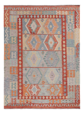 Kelim Rug - Splash - 250 x 181 cm - multicolored