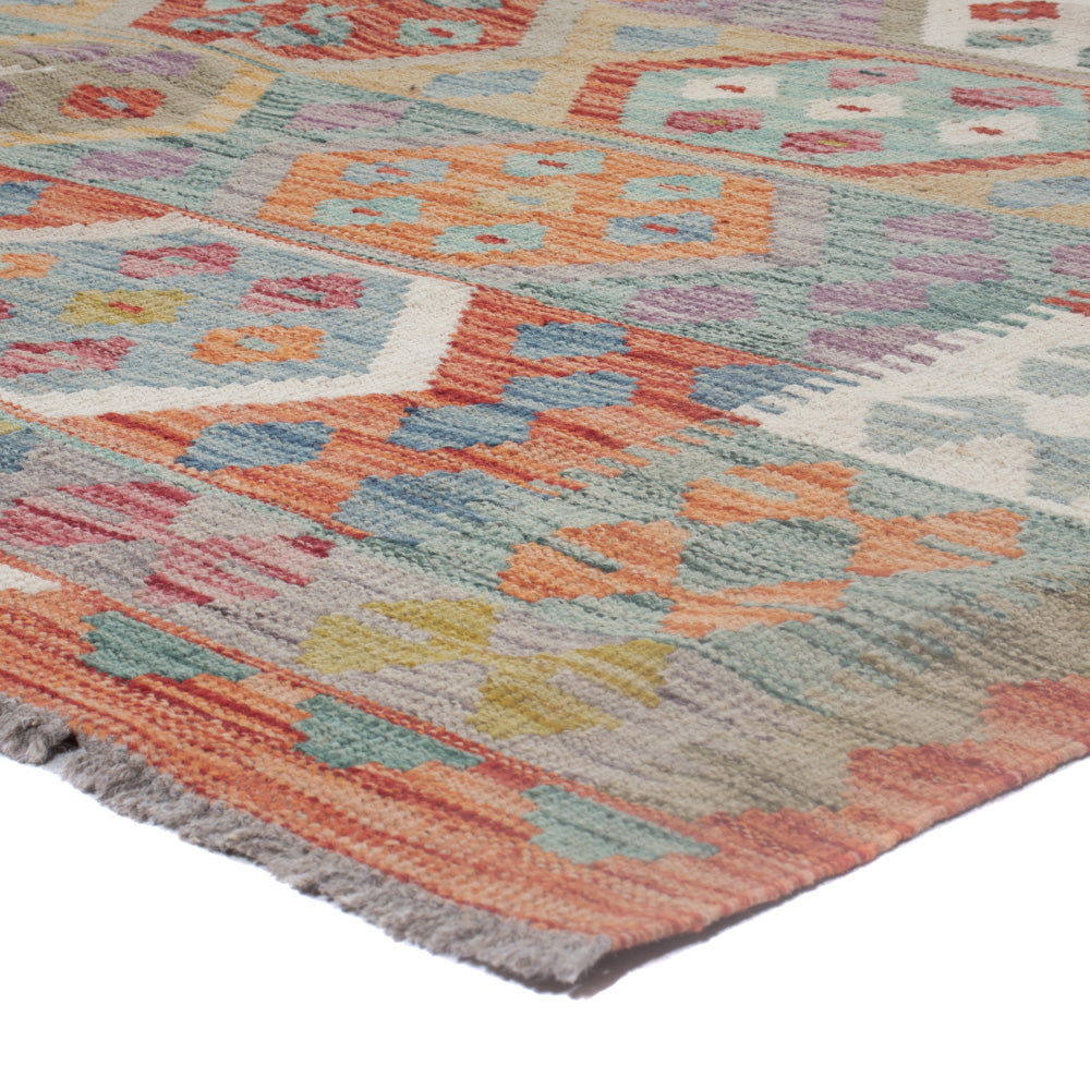Kelim Rug - Splash - 230 x 176 cm - multicolored