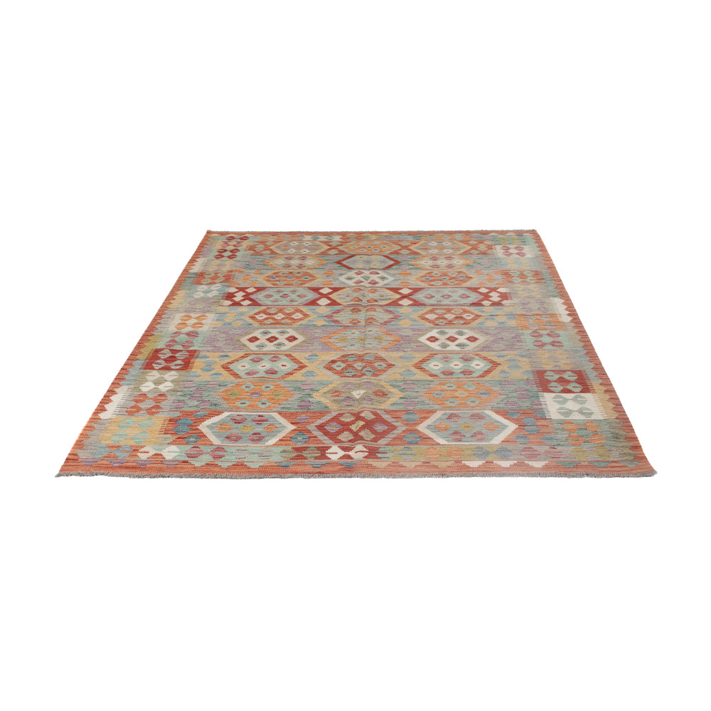 Kelim Rug - Splash - 230 x 176 cm - multicolored