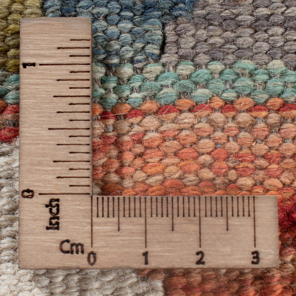 Kelim Rug - Splash - 230 x 176 cm - multicolored