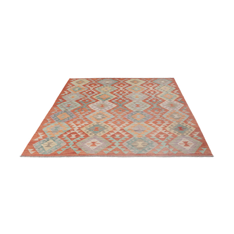 Kelim Rug - Splash - 236 x 180 cm - multicolored