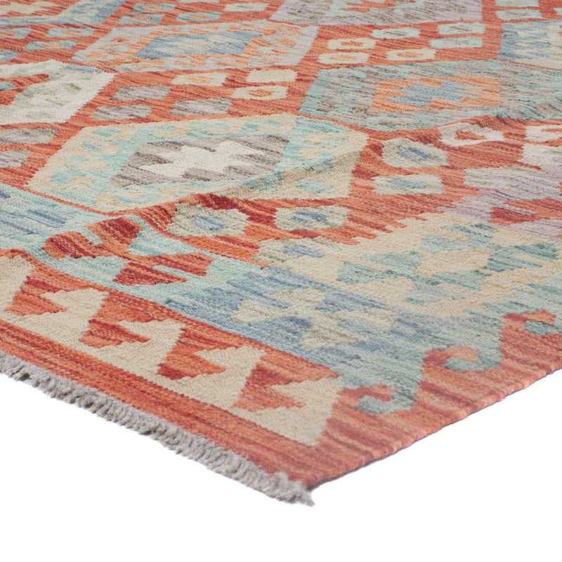 Kelim Rug - Splash - 251 x 180 cm - multicolored