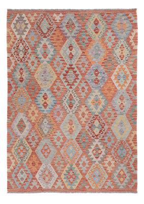 Kelim Rug - Splash - 245 x 174 cm - multicolored