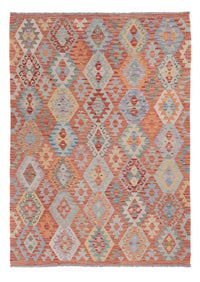 Kelim Rug - Splash - 245 x 174 cm - multicolored