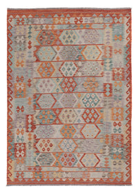 Kelim Rug - Splash - 238 x 177 cm - multicolored