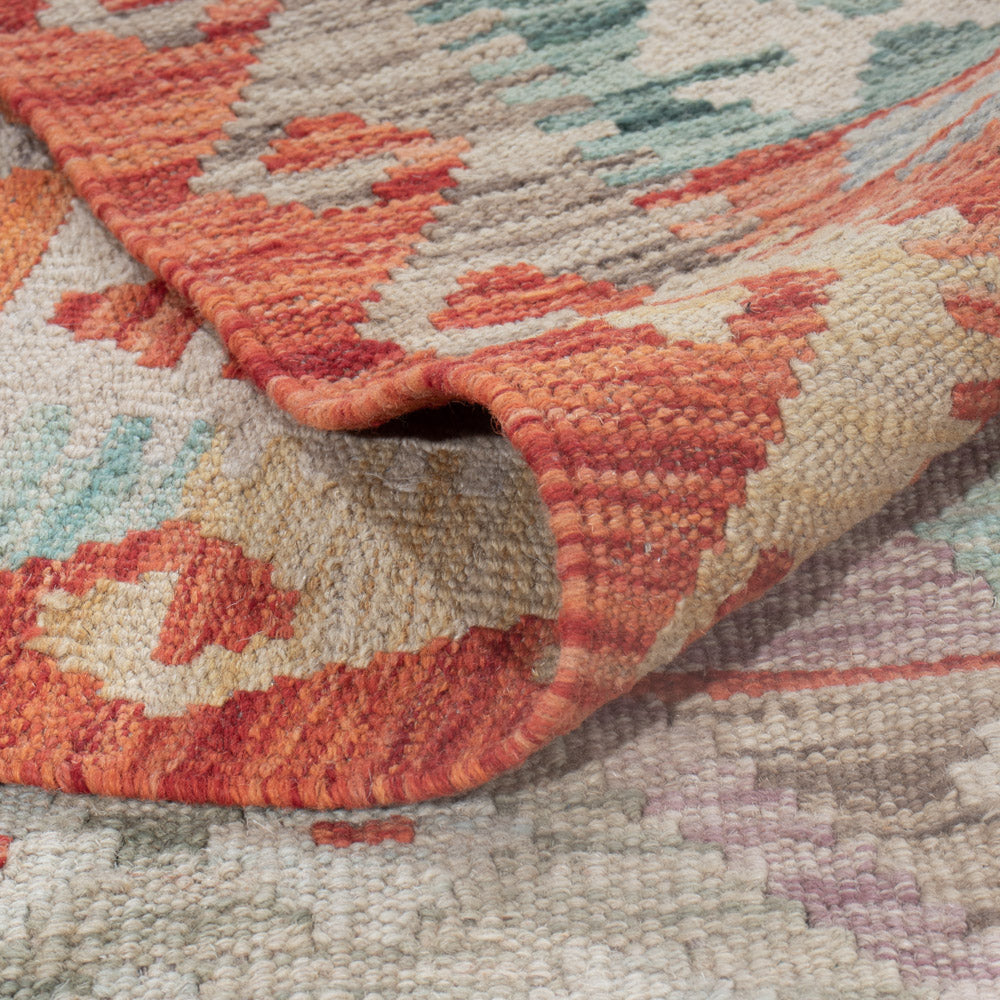 Kelim Rug - Splash - 238 x 177 cm - multicolored