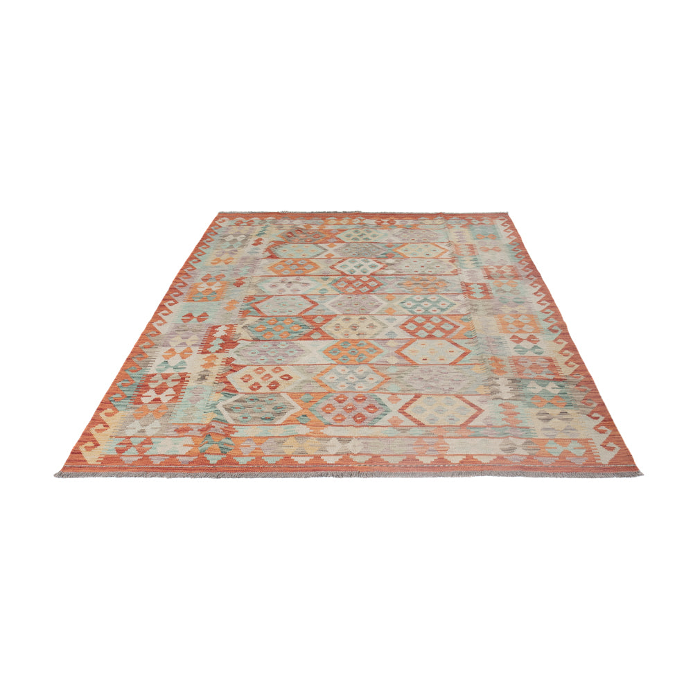 Kelim Rug - Splash - 238 x 177 cm - multicolored