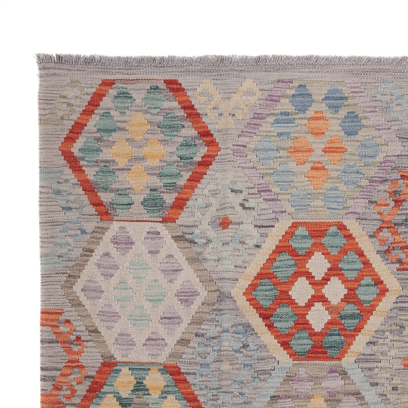 Kelim Rug - Splash - 238 x 175 cm - multicolored