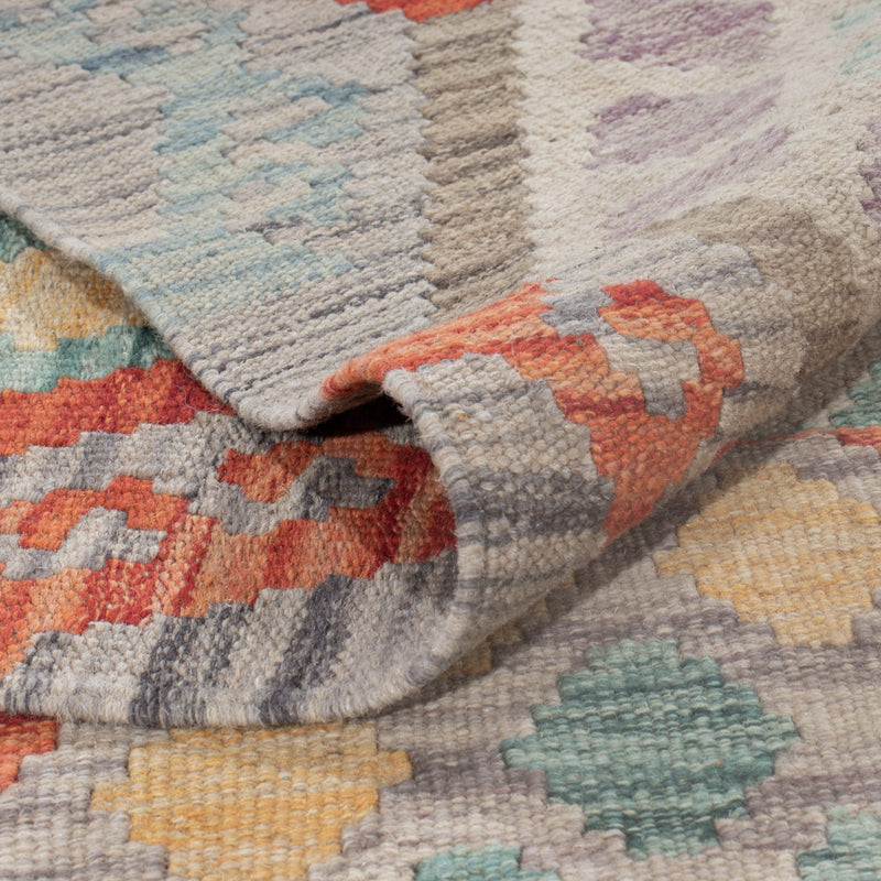 Kelim Rug - Splash - 238 x 175 cm - multicolored