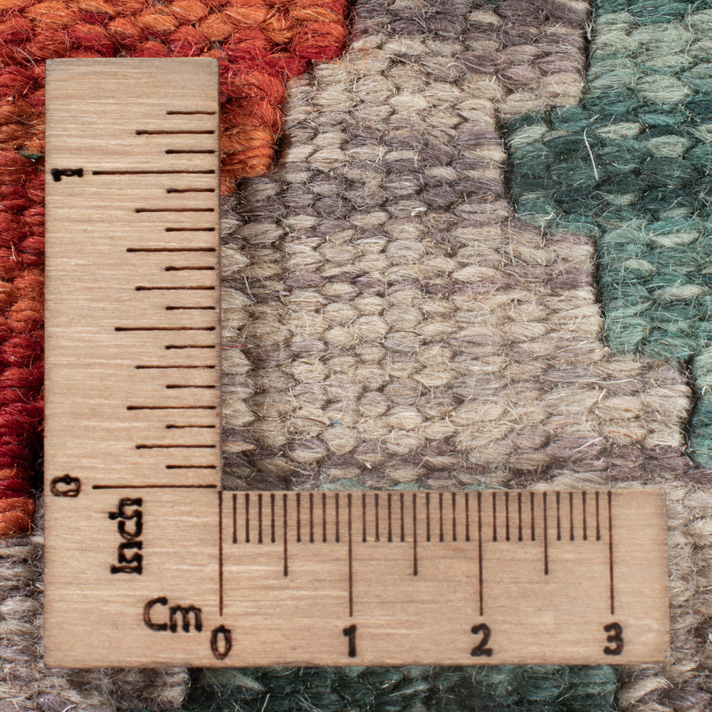 Kelim Rug - Splash - 238 x 175 cm - multicolored