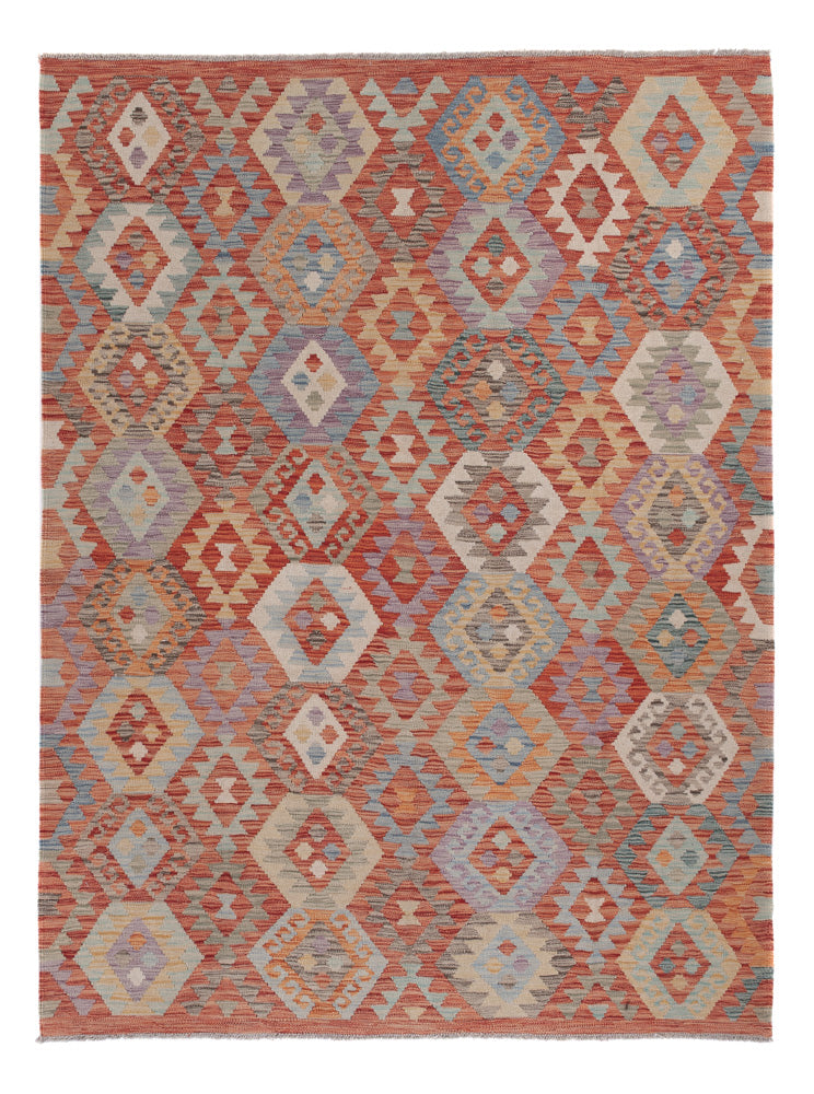 Kelim Rug - Splash - 240 x 181 cm - multicolored