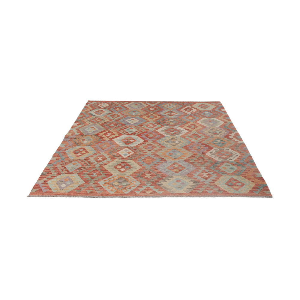 Kelim Rug - Splash - 240 x 181 cm - multicolored