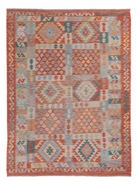 Kelim Rug - Splash - 243 x 180 cm - multicolored