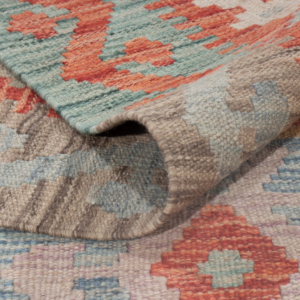 Kelim Rug - Splash - 250 x 168 cm - multicolored